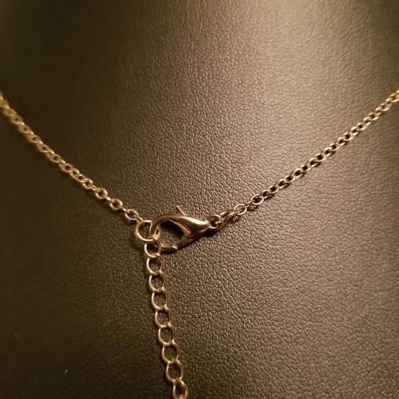 Boho Heart Lariat Necklace - Adjustable Choker - Picture 2 of 7